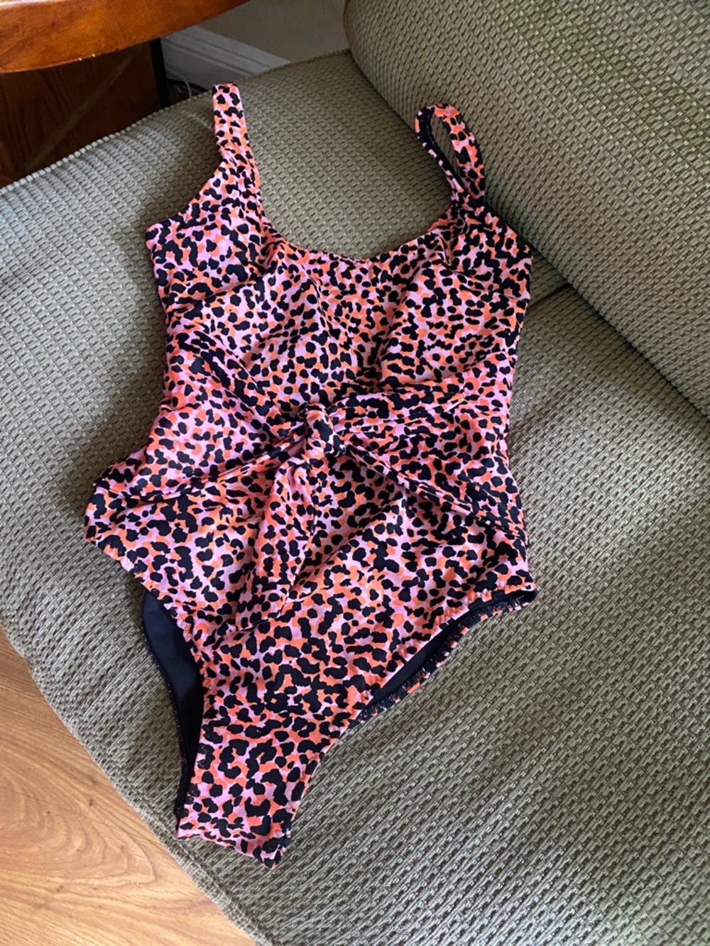 FABLETICS Leopard Print One-Piece Swimsuit